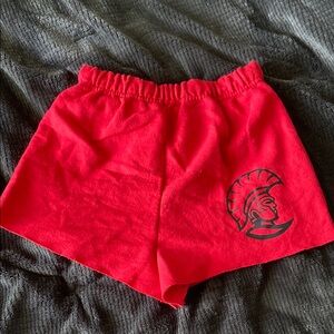 Spartan Red Women's Athletic Shorts
